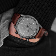 Load image into Gallery viewer, The Chrono S2 40mm - Gunmetal/Walnut

