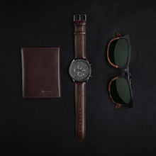 Load image into Gallery viewer, The Chrono S2 40mm - Gunmetal/Walnut
