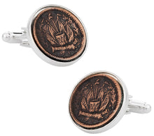 Load image into Gallery viewer, Civil War Token Cufflinks
