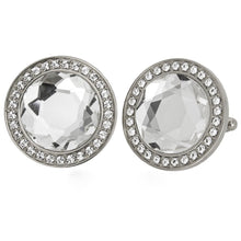 Load image into Gallery viewer, Vittorio Vico Discus Colored Crystal Bling Cufflinks (CL11XX Series)

