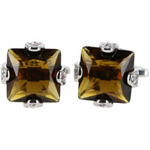 Load image into Gallery viewer, Vittorio Vico Gold &amp; Silver Princess Cut Cufflinks (CL13XX Series)
