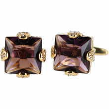 Load image into Gallery viewer, Vittorio Vico Gold &amp; Silver Princess Cut Cufflinks (CL13XX Series)
