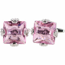 Load image into Gallery viewer, Vittorio Vico Gold &amp; Silver Princess Cut Cufflinks (CL13XX Series)
