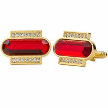 Load image into Gallery viewer, VITTORIO VICO Gold &amp; Silver Colorful Capsule Cufflinks (Cl17xx Series)
