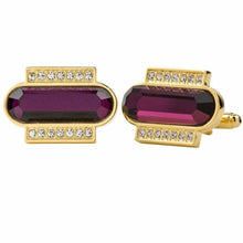 Load image into Gallery viewer, VITTORIO VICO Gold &amp; Silver Colorful Capsule Cufflinks (Cl17xx Series)
