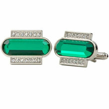 Load image into Gallery viewer, VITTORIO VICO Gold &amp; Silver Colorful Capsule Cufflinks (Cl17xx Series)
