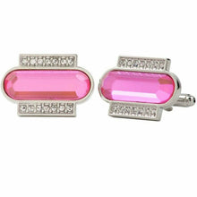Load image into Gallery viewer, VITTORIO VICO Gold &amp; Silver Colorful Capsule Cufflinks (Cl17xx Series)

