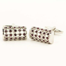 Load image into Gallery viewer, Vittorio Vico Gold &amp; Silver Colorful Classic Bar Cufflinks (CL19xx Series)
