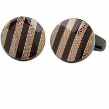 Load image into Gallery viewer, Vittorio Vico Gold &amp; Silver Oversized Cufflinks (CL2000 Series)

