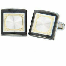 Load image into Gallery viewer, Vittorio Vico Gold &amp; Silver Oversized Cufflinks (CL2000 Series)
