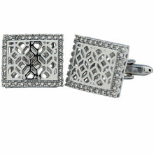 Load image into Gallery viewer, Vittorio Vico Gold &amp; Silver Oversized Cufflinks (CL2000 Series)
