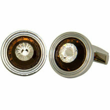 Load image into Gallery viewer, Vittorio Vico Gold &amp; Silver Oversized Cufflinks (CL2000 Series)
