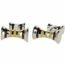 Load image into Gallery viewer, Vittorio Vico Gold &amp; Silver Novelty Cufflinks (CL5000 Series)
