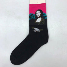 Load image into Gallery viewer, Classic Autumn Winter Retro Personality Art Van Gogh Mural World Famous Oil Painting Female Sock For Men And Women
