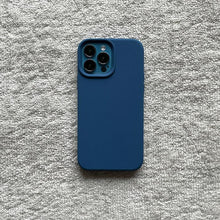 Load image into Gallery viewer, Classic Candy Color Silicone Case For iphone 13 12 Mini 14 13 Pro Max Camera Lens Protective Bumper Cover For iPhone 14 12 Pro Soft Flexible Silicone Slim Fit Case For Iphone
