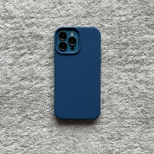 Load image into Gallery viewer, Classic Candy Color Silicone Case For iphone 13 12 Mini 14 13 Pro Max Camera Lens Protective Bumper Cover For iPhone 14 12 Pro Soft Flexible Silicone Slim Fit Case For Iphone
