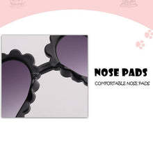 Load image into Gallery viewer, Classic Children's Fashionable  Cute Heart-Shaped Sunglasses  Designer Personalized Flower  Love Baby Sunglasses  Block 90% Of UVB and UVA Rays over sized heart shaped sunglasses
