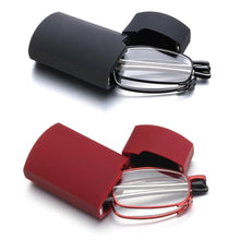 Load image into Gallery viewer, Classic Fashionable Folding Reading Glasses With Case  For Men Women Telescopic Rotation Eyeglasses Includes Glasses Case Blue Light Blocking Reading Glasses Folding Reading Glasses, Small Folding Readers for Men Women
