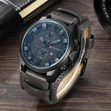 Load image into Gallery viewer, Classic Gents Leather Watch
