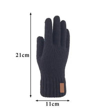 Load image into Gallery viewer, Classic Knitted Fingerless Winter  Unisex Outdoor Gloves For Men Women Retro Soft Unisex Stretch Elastic Warm Half Finger Cycling Gloves
