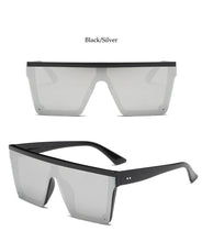 Load image into Gallery viewer, Classic Male Big Black Sunglasses For Men &amp; Women New Fashionable Design New Mirror Pink Square  Oversize Square Sunglasses for Women Men
