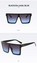 Load image into Gallery viewer, Classic Male Big Black Sunglasses For Men &amp; Women New Fashionable Design New Mirror Pink Square  Oversize Square Sunglasses for Women Men
