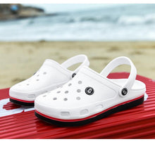 Load image into Gallery viewer, Classic Men Clogs Slippers Soft Bottom Beach Fashion Clogs Men Sandals Comfortable Breathable Ankle-Wrap Anti-Slip Casual Water Shoe Beach Shower Sandals Summer Slippers
