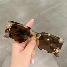 Load image into Gallery viewer, Classic New Rectangle Shape Sunglasses For Women Rectangle Sunglasses for Women 90’s Vintage Shades Square Thick Frame Glasses Luxury Design New Small Square  Eyewear Decent Shades
