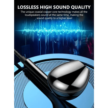 Load image into Gallery viewer, Classic Stereo 3.5mm Wired Control Earphone Stereo Headphones With Control Noise Isolating
