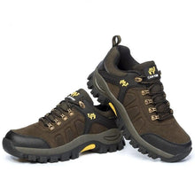 Load image into Gallery viewer, Classic Style Men's Hiking Shoes Lace-Up Sports Outdoor Jogging Hiking Climbing Shoes Mid High Top Shock-Absorbing Anti-Slip Water Resistant Work Outdoor Shoes

