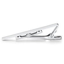 Load image into Gallery viewer, Classic Tie Clip Fashion Style Tie Bars For Men Metal Tone Tie Bar Clip Tie Pins Elegant Tie Clips For Men Fathers' Day Valentine's Day Gift Simple Bar Clasp Practical Necktie Accessories Clasp Tie Pin For Mens Collar Clip
