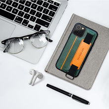 Load image into Gallery viewer, Classic Vintage Design Leather Belt Style With Strap Case for iPhone 14 13 12 Mini 11 Pro Max XS XR Max 8 7 6S Plus PU Leather Wristband Card Holder Full Cover Business Simple Iphone Case For Men And Women
