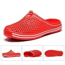 Load image into Gallery viewer, Classic Women Shoes Beach Closed Toe Slippers Unisex Hollow Out Casual Couple Flip Flops Garden Clogs  Non-slide Men And Women Slippers
