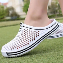 Load image into Gallery viewer, Classic Women Shoes Beach Closed Toe Slippers Unisex Hollow Out Casual Couple Flip Flops Garden Clogs  Non-slide Men And Women Slippers
