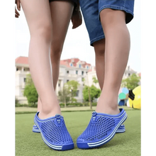 Load image into Gallery viewer, Classic Women Shoes Beach Closed Toe Slippers Unisex Hollow Out Casual Couple Flip Flops Garden Clogs  Non-slide Men And Women Slippers
