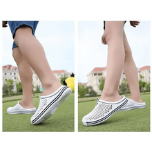 Load image into Gallery viewer, Classic Women Shoes Beach Closed Toe Slippers Unisex Hollow Out Casual Couple Flip Flops Garden Clogs  Non-slide Men And Women Slippers
