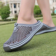 Load image into Gallery viewer, Classic Women Shoes Beach Closed Toe Slippers Unisex Hollow Out Casual Couple Flip Flops Garden Clogs  Non-slide Men And Women Slippers
