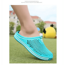 Load image into Gallery viewer, Classic Women Shoes Beach Closed Toe Slippers Unisex Hollow Out Casual Couple Flip Flops Garden Clogs  Non-slide Men And Women Slippers
