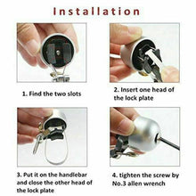 Load image into Gallery viewer, Classical Stainless Bell Cycling Horns Bike Handlebar Bell Horn Crisp Sound Horn Safety Bicycle Bell With Mounting Lock Plates Bike Bell Classic Bicycle Bell For Bike Ring Bell With Loud Sound Bells For Road Mountain Bike Handlebars Adults
