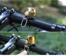 Load image into Gallery viewer, Classical Stainless Bell Cycling Horns Bike Handlebar Bell Horn Crisp Sound Horn Safety Bicycle Bell With Mounting Lock Plates Bike Bell Classic Bicycle Bell For Bike Ring Bell With Loud Sound Bells For Road Mountain Bike Handlebars Adults
