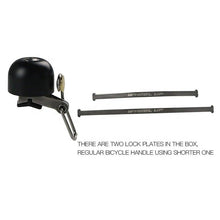 Load image into Gallery viewer, Classical Stainless Bell Cycling Horns Bike Handlebar Bell Horn Crisp Sound Horn Safety Bicycle Bell With Mounting Lock Plates Bike Bell Classic Bicycle Bell For Bike Ring Bell With Loud Sound Bells For Road Mountain Bike Handlebars Adults
