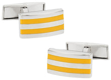 Load image into Gallery viewer, Classy Two Tone Cufflinks
