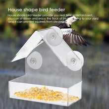 Load image into Gallery viewer, Clear View Suction Bird Feeder
