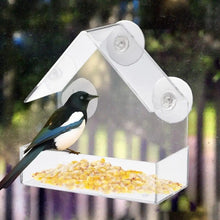 Load image into Gallery viewer, Clear View Suction Bird Feeder
