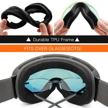 Load image into Gallery viewer, ClearView Anti-Fog Ski Goggles
