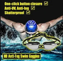 Load image into Gallery viewer, Mandotos ClearView HD Swim Goggles With HD Clarity Comfort Fit Adjustable Straps
