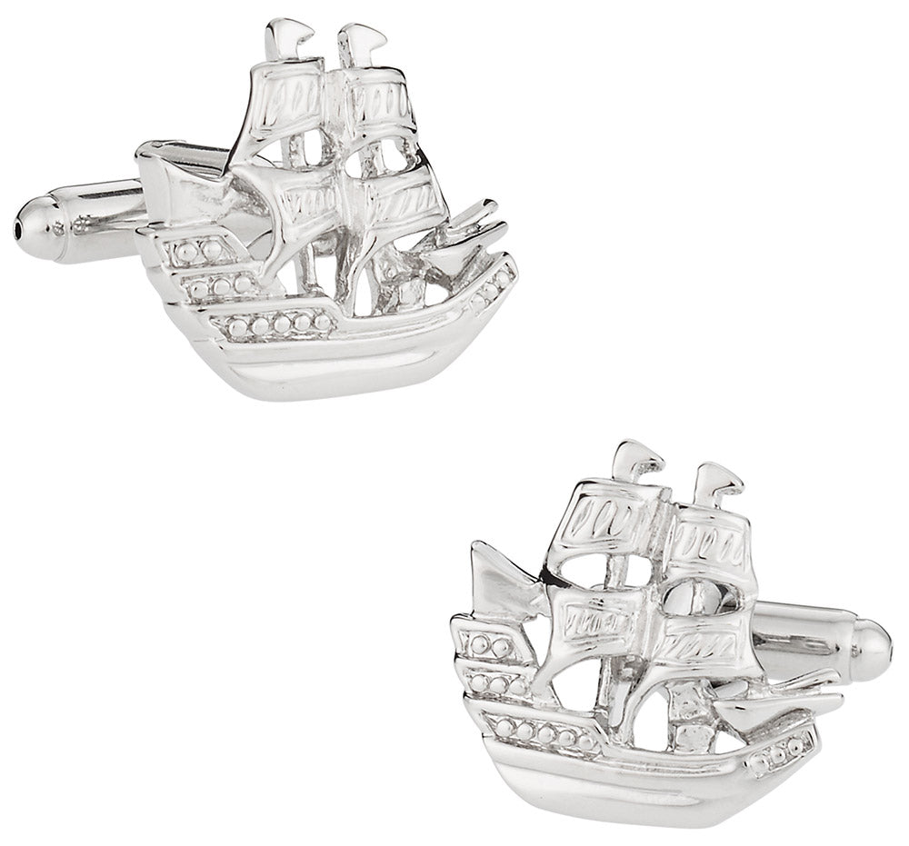 Clipper Tall Ship Cufflinks