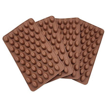 Load image into Gallery viewer, Coffee Beans Chocolate Mold Mini Candy Ice Candy Making Mold Baking Mold Cake Decorating Coffee Bean Cake Mould Soap Baking Mold Fondant Pudding Jelly Chocolate

