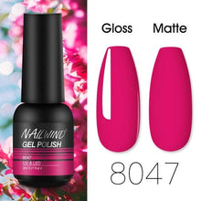 Load image into Gallery viewer, Colorful Glossy Gel Nail Polish 8ml Modern Permanent UV LED Nails Gel Luxury Fashion For Women and Girls Shine Design
