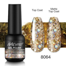 Load image into Gallery viewer, Colorful Glossy Gel Nail Polish 8ml Modern Permanent UV LED Nails Gel Luxury Fashion For Women and Girls Shine Design
